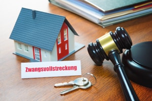 Das Amtsgericht ist für die Zwangsversteigerungen von Immobilien zuständig.