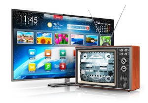 Austauschpfändung: Ein teurer Fernseher darf gegen ein geringwertigeres Ersatzgerät ausgetauscht werden.
