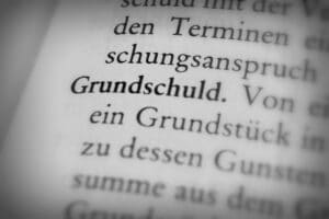 Die Grundschuld ohne Brief wird im Grundbuch eingetragen.