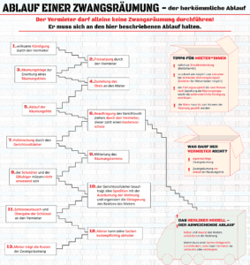 Infografik zur Zwangsräumung (*klick* für große Ansicht)