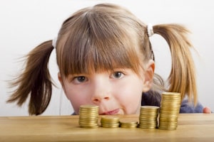 Ist Kindergeld pfändbar? Das hängt vom Einkommen ab.