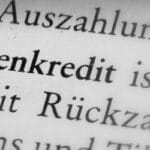 Die Kreditwürdigkeit hängt von vielen einzelnen Faktoren ab.
